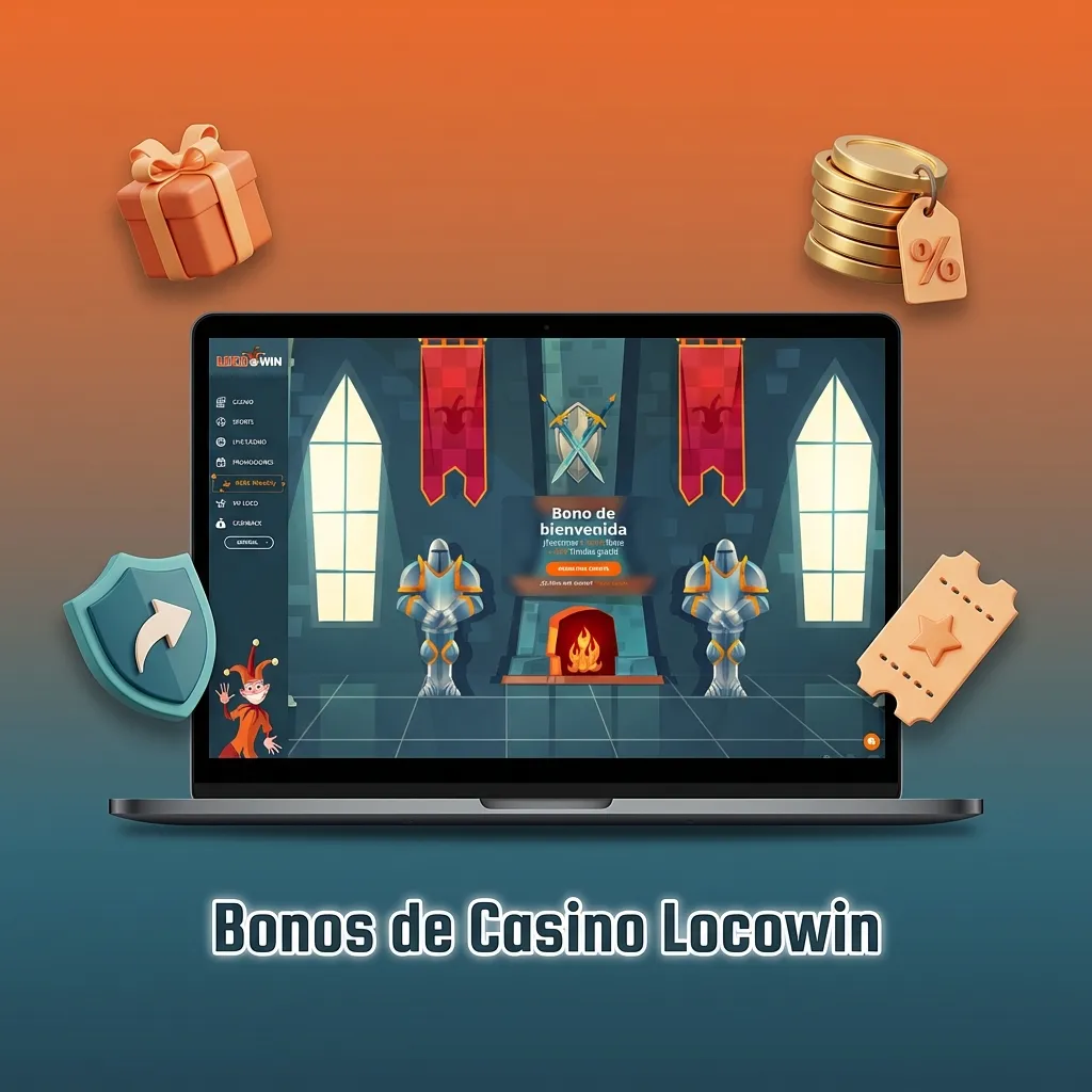 Locowin Casino bonuses interface showing weekly reload, daily free spins, weekend cashback, and live games promotions