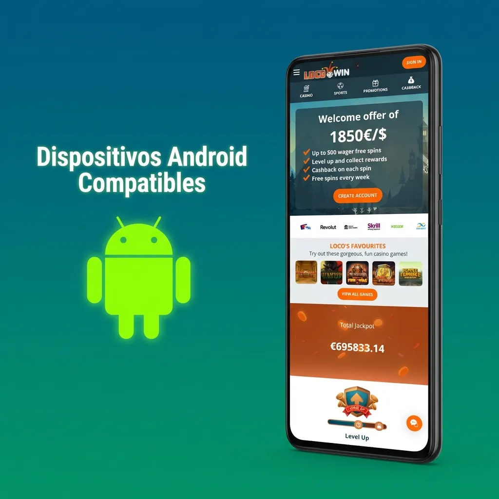 Lista de dispositivos Android compatibles: Samsung Galaxy, Xiaomi Redmi, Huawei, OnePlus, Google Pixel, Motorola, Oppo y Realme