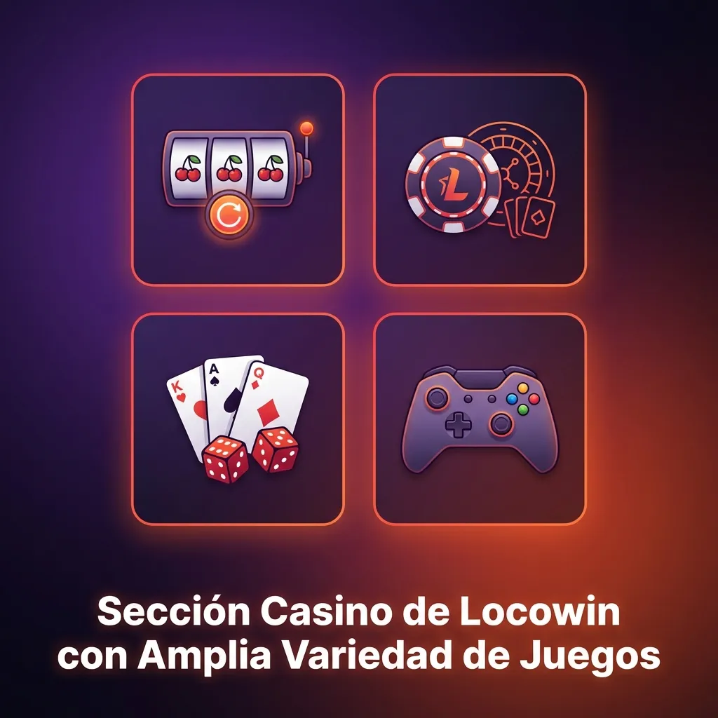 Locowin casino lobby showing diverse game categories including slots, crash games, card games, and live shows